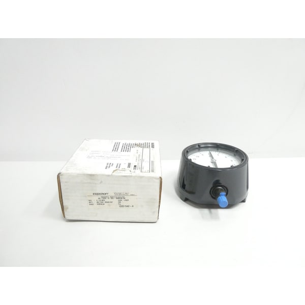Ashcroft 45-1220-A-02L-30IMV&15# 0-30IN-HG 0-15PSI 4-1/2IN 1/4IN NPT PRESSURE GAUGE 45-1220-A-02L-30IMV&15# - main